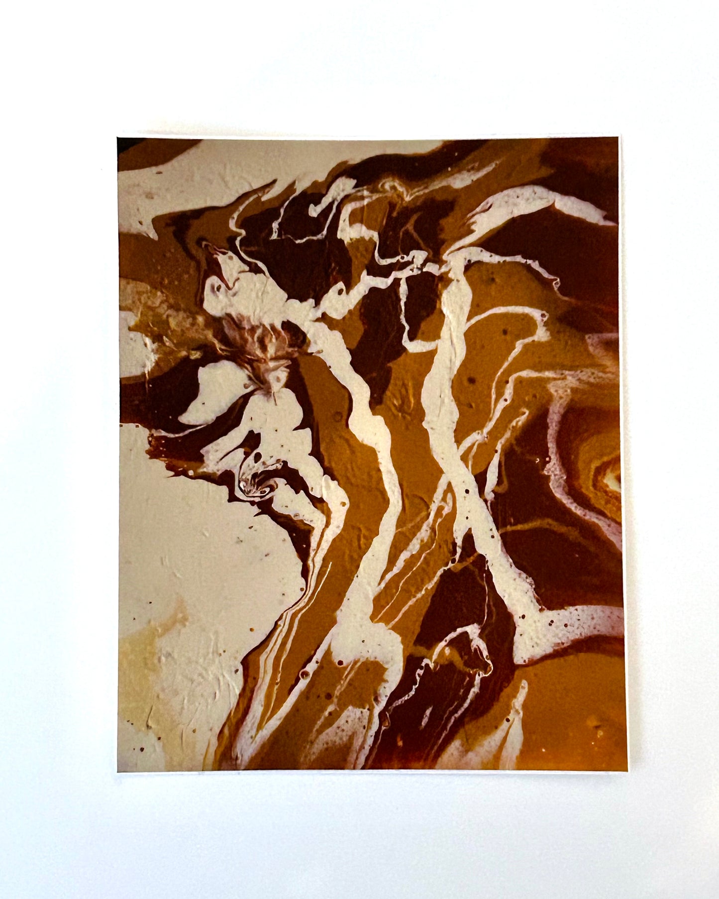 Caramel Swirls Sticker