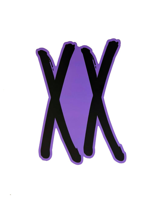 "XX" Sticker